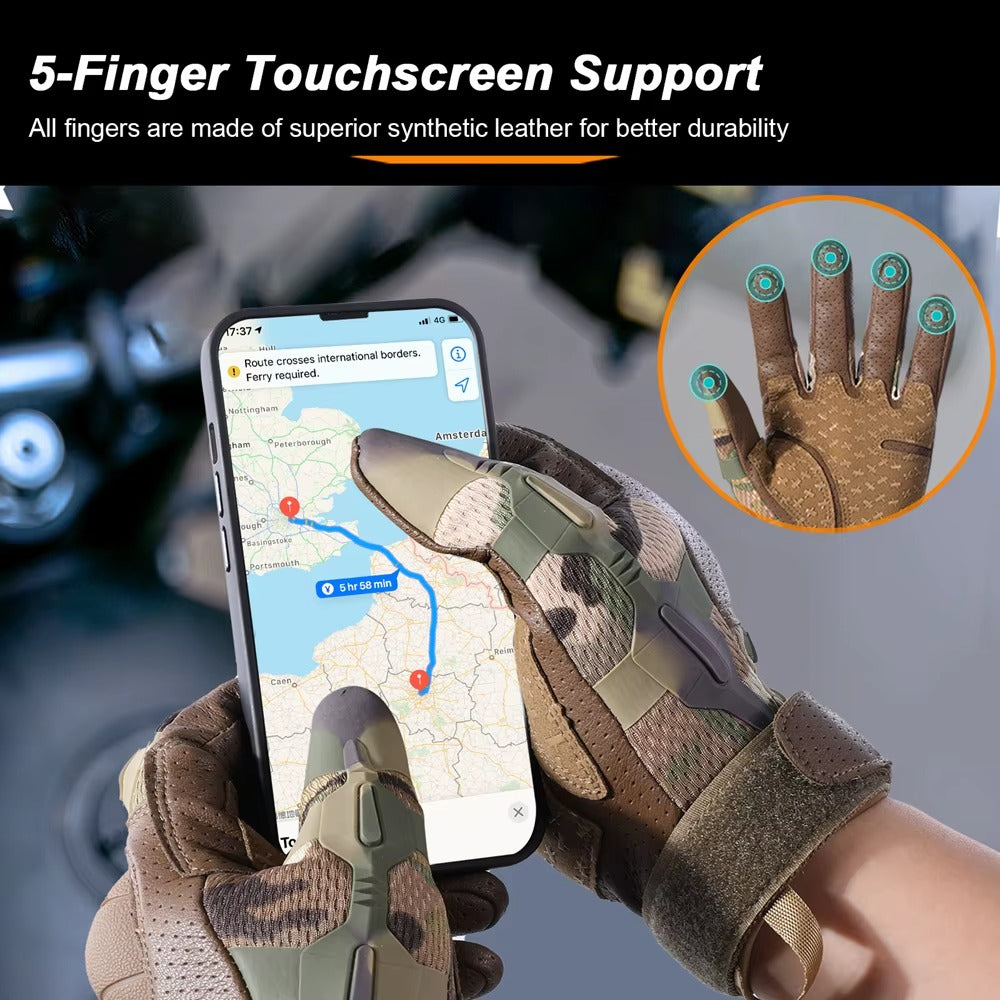 EFAB Shop Touch Screen Hunting Gloves – Hard Shell, Tactical Outdoor Sports Gear