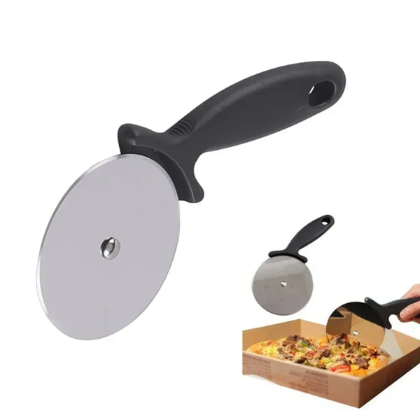 Stainless Steel Pizza Cutters Pastry Roller Cutter Pizzeria Knives Cookie Cake Rollers Wheel Scissor Bakeware Kitchen Accessory
