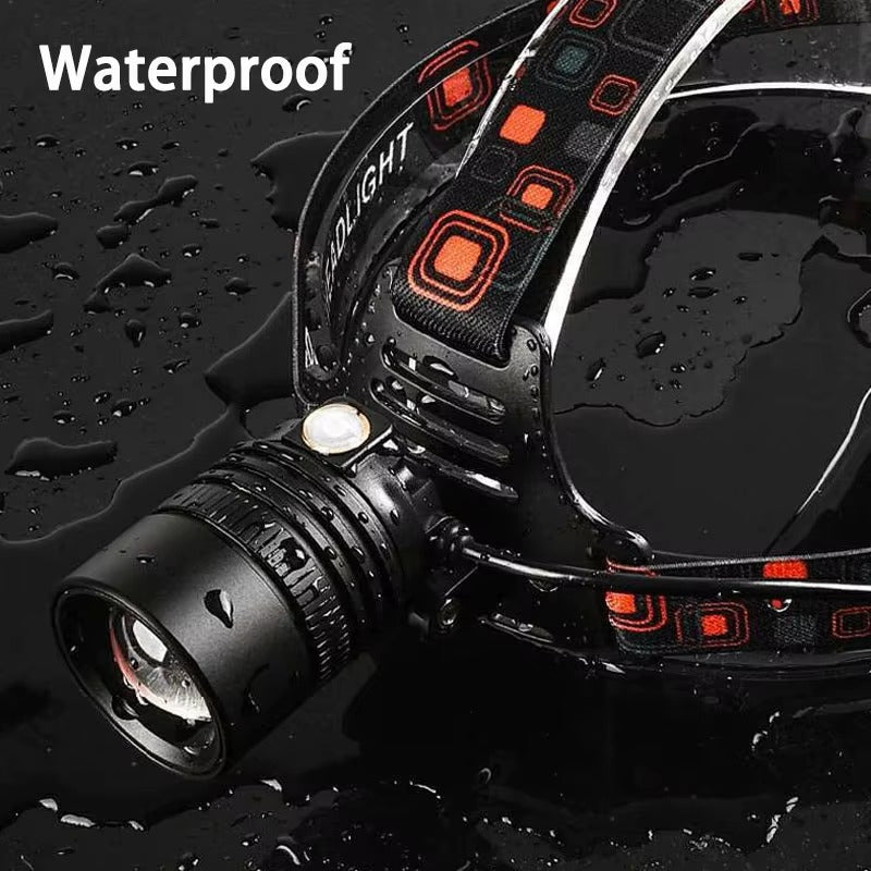 Rechargeable LED Headlamp – High Lumen Outdoor Headlight
