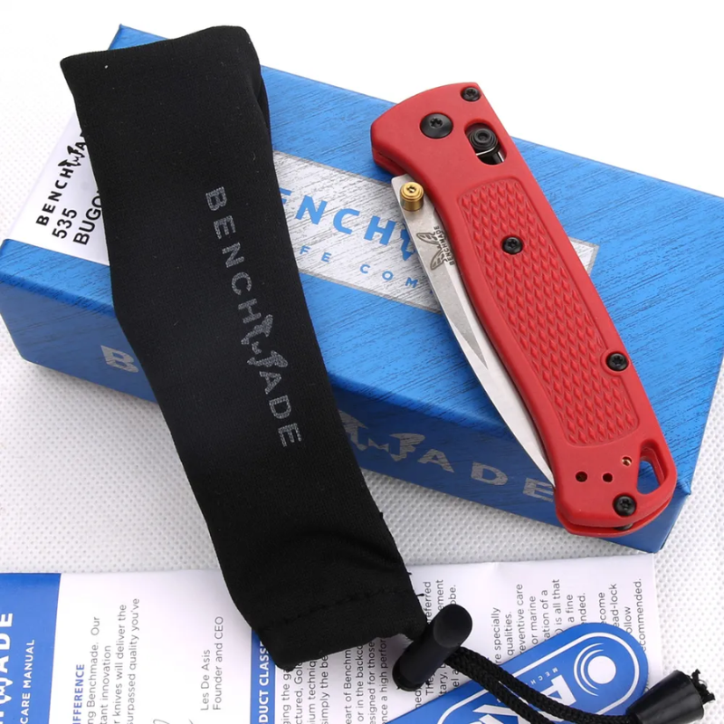 Benchmade 535/535s Art Knife Red - Efab Shop