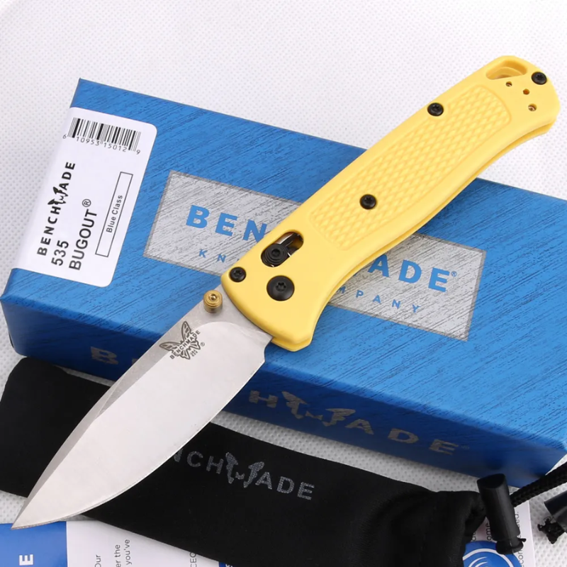 Benchmade 535/535s Art Knife Yellow - Efab Shop