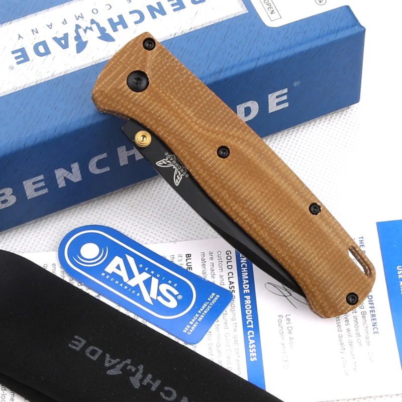 Benchmade 535 Folding Brown Knife For Hunting - Efab Shop