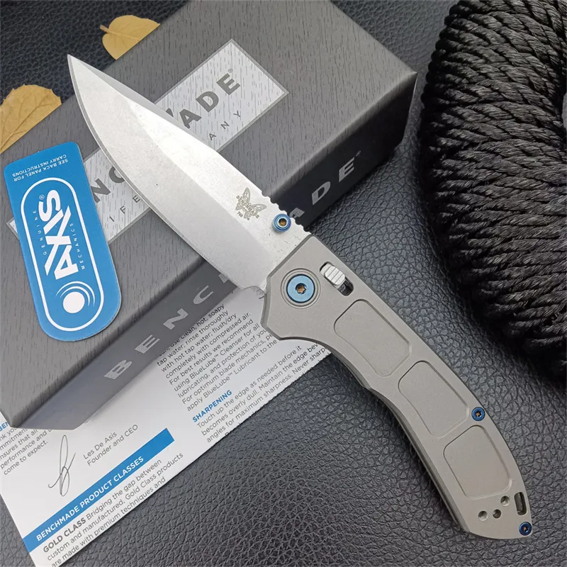 Benchmade 748 Art Knife Gray - Efab Shop