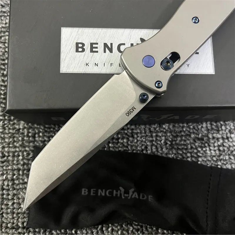 Benchmade BM537 Tanto Pocket Folding Knife For Camping Hunting