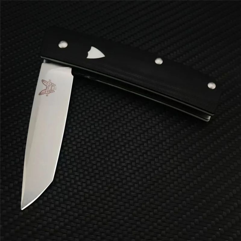 Benchmade BM601/601 Folding Knife For Camping Hunting Black
