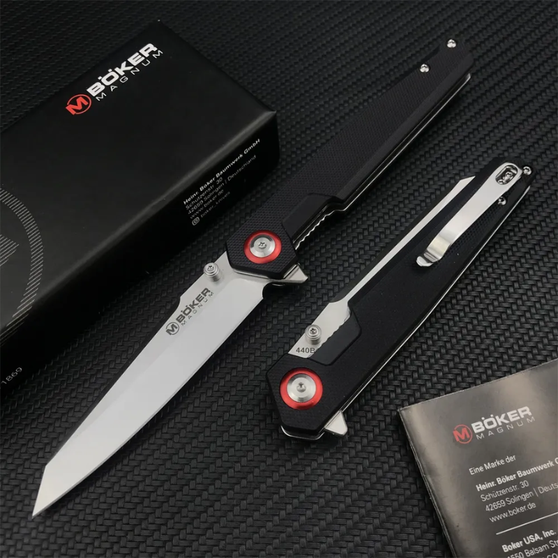 Boker 440C Art Knife Black - Efab Shop