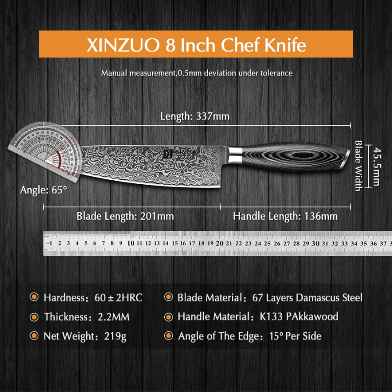 Chef Knife Gyuto Japanese Style  - Efab Shop