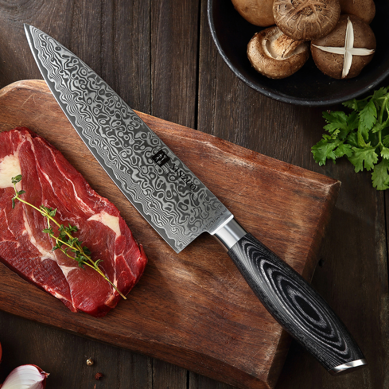 Chef Knife Japanese Style VG10 Damascus For Kitchen - Efab Shop