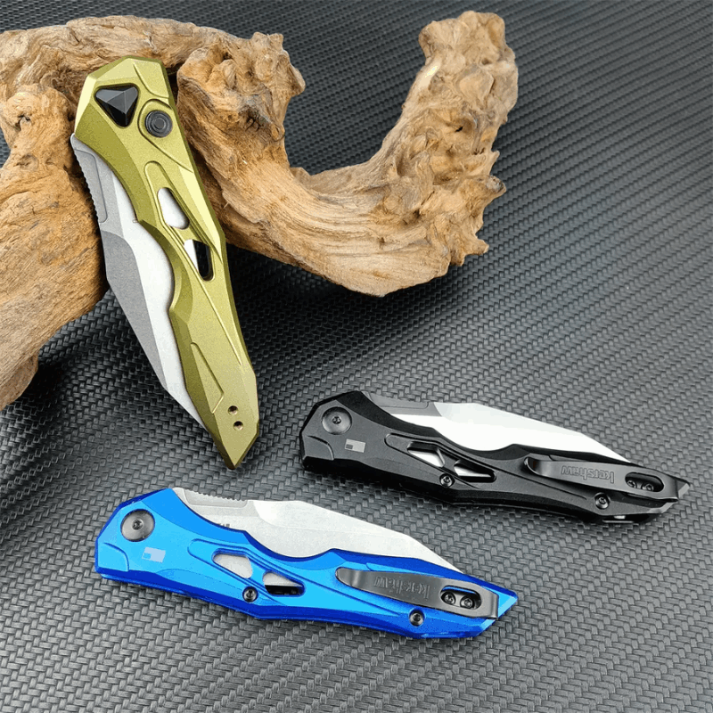 Kershaw 7650 Pocket Knife For Outdoor Hunting Camping