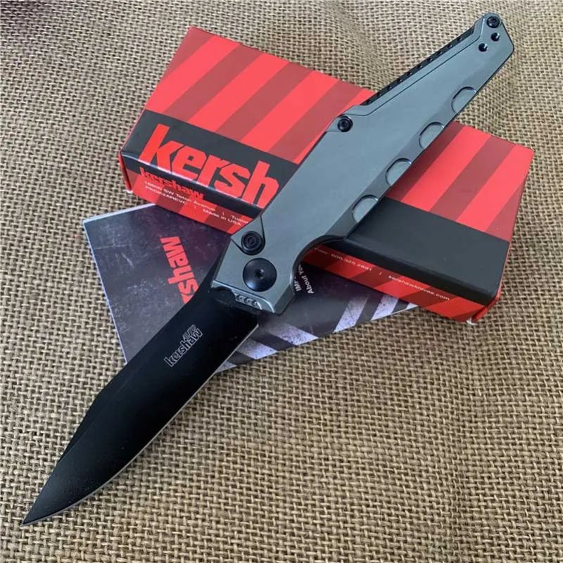 Kershaw 7900 /7900GRYBLK Folding Hunting Knife 3.75" Black