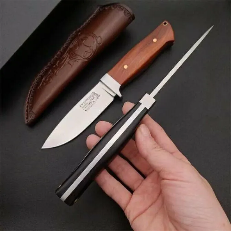 Knife Wood Handle Full Tang For Hunting - Efab Shop
