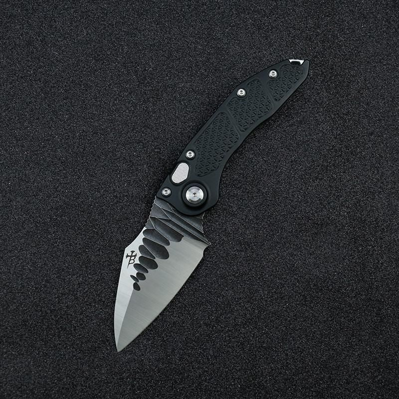 MT stitch folding M390 camping hunting knife