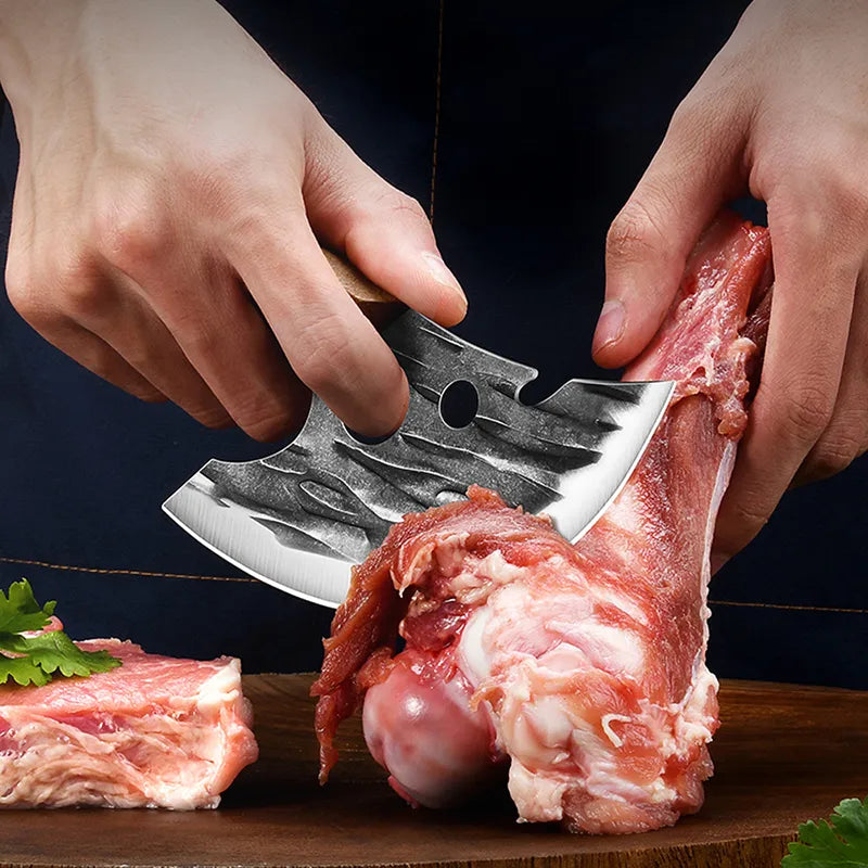 Meat cleaver Corkscrew Steak Vegetable fruit Portable Knife For Kitchen - Efab Shop