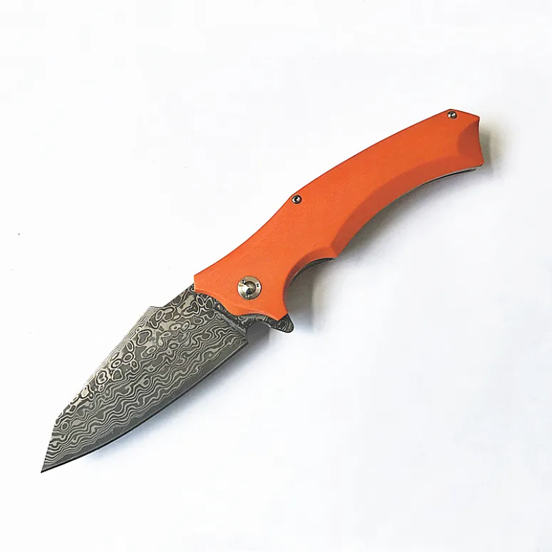 Orange Knife VG10 Damascus For Hunting - Efab Shop