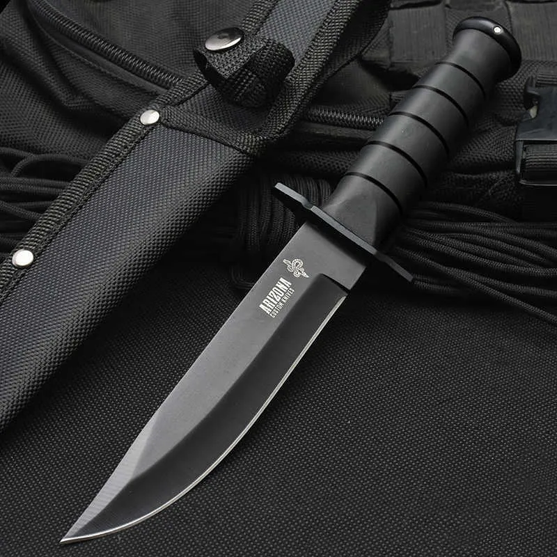Straight Knife For Hunting Black - Efab Shop