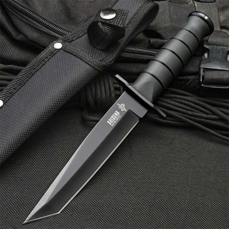 Straight Knife For Hunting Black - Efab Shop