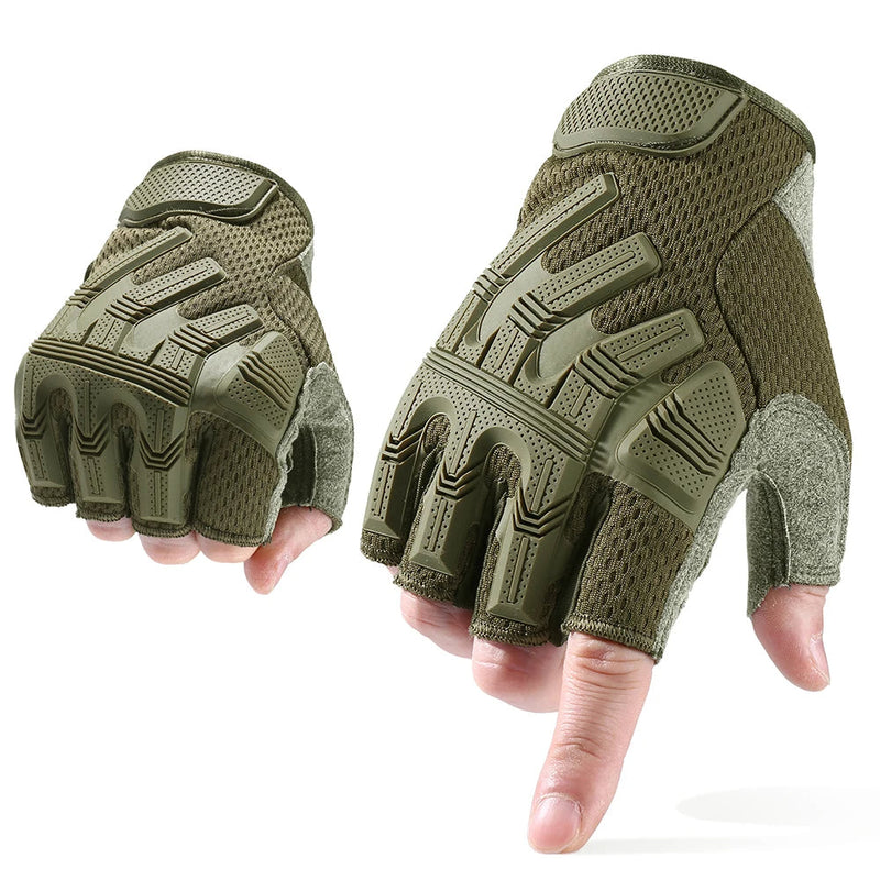Tactical Fingerless Gloves SWEAT For Hunting Non-slip - Efab Shop™