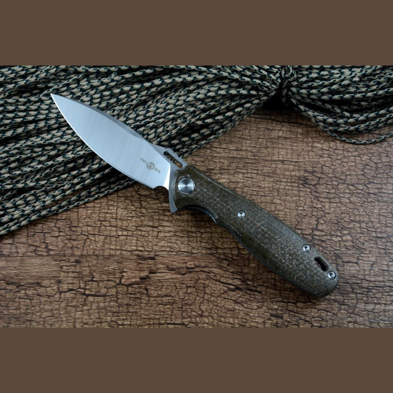 Twosun TS162L Folding Pocket Tactical Hunting Knife