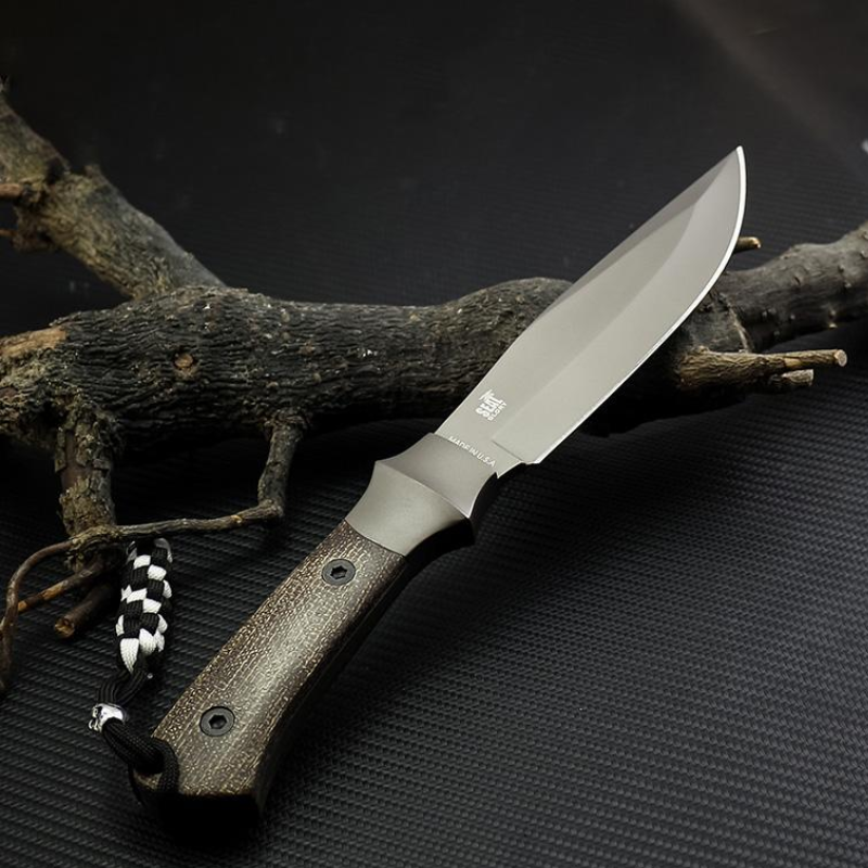 fixed knife 440C steel blade For camping hunting - Efab Shop